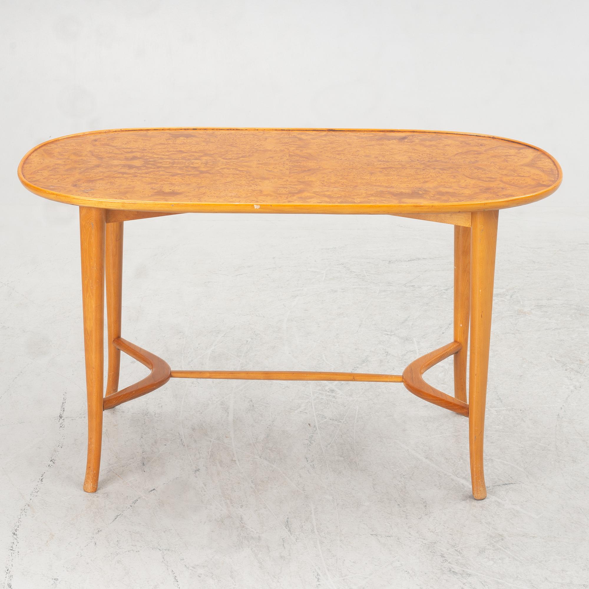 Bertil Söderberg, a Swedish Modern coffee table, Svensk Hemslöjd, 1930's/40's.