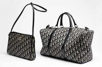 192. Christian Dior weekend bag and shoulder bag.