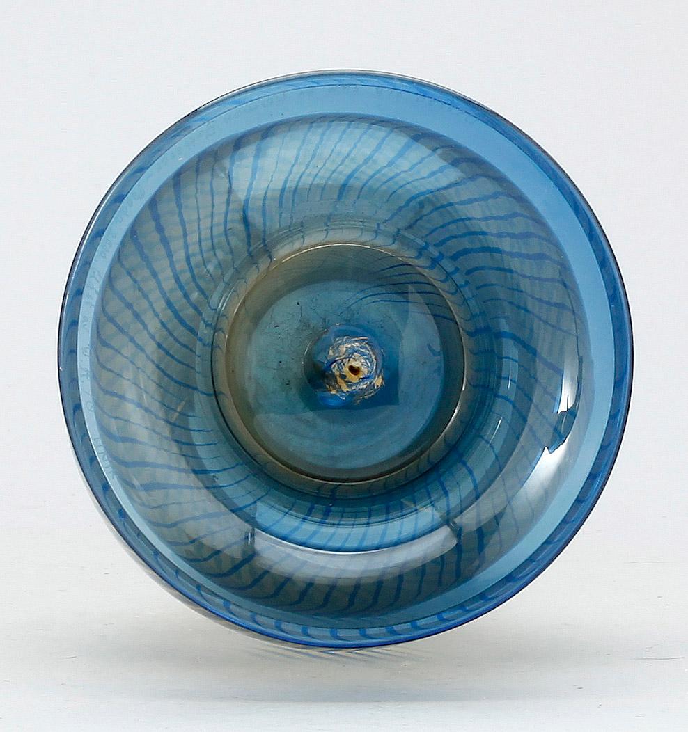 VAS, glas, signerad Herman Gatterer, Boda 200, unik.