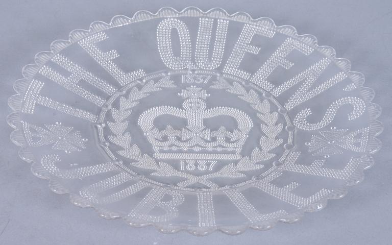 JUBILEUMSTALLRIK, glas, England.