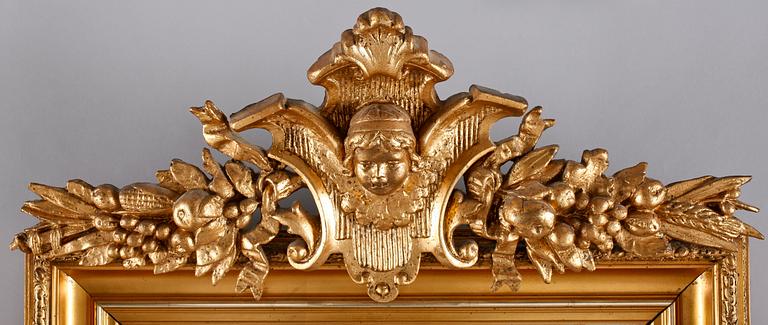 SPEGEL, nyrokoko/nyrenässans, sent 1800-tal.