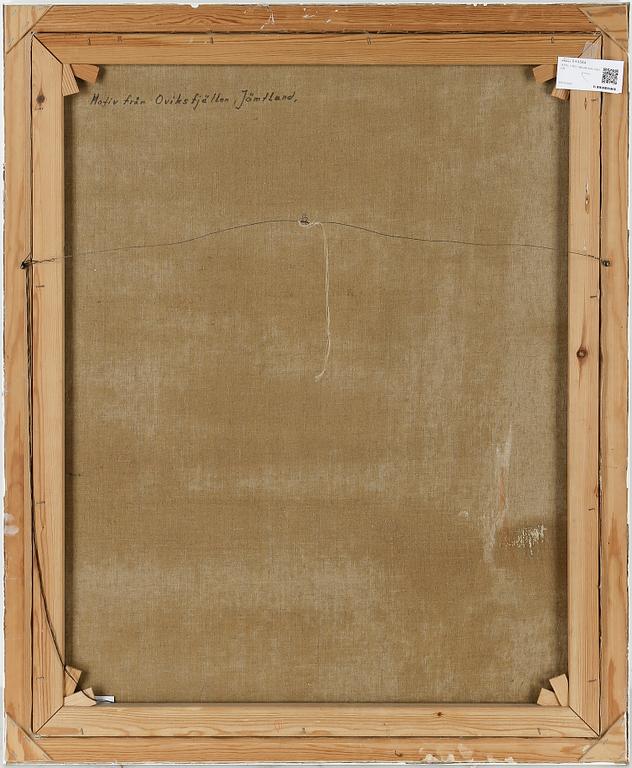 AXEL LIND, olja på duk, sign.