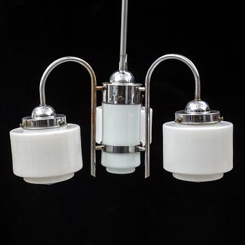 A 1930s/1940s ceiling light.