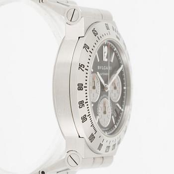 Bvlgari, Diagono, chronograph, ca 2004.