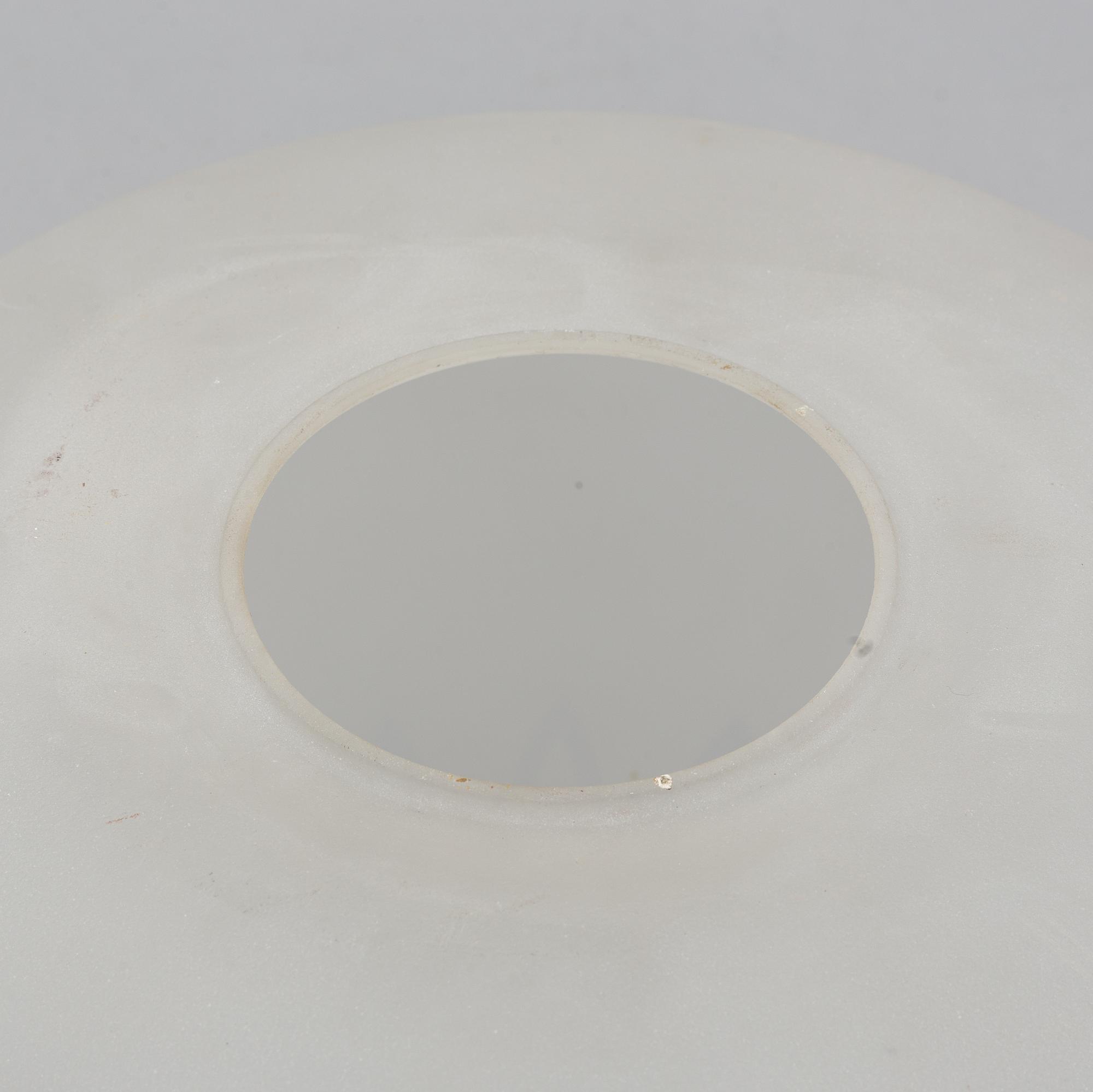 A 1940's Swedish Modern ceiling lamp.