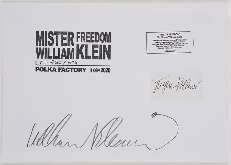 William Klein, ”Mister Freedom koffert - full set edition”, 2020.
