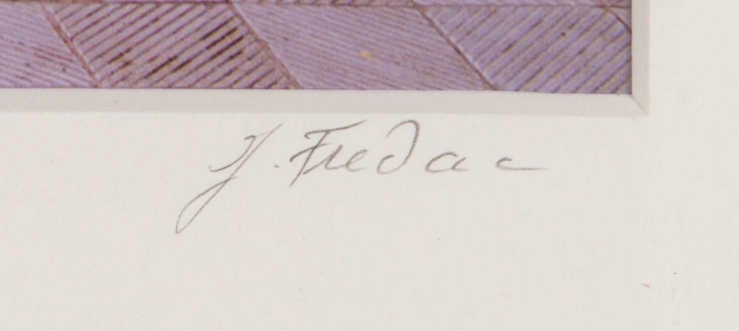 Jeanne Fredac, photograph, signed and dated 2017, numbered 58/80.