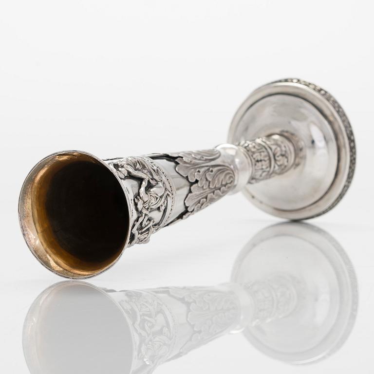 Peter Muller, bägare, silver, S:t Petersburg 1829. Empire.