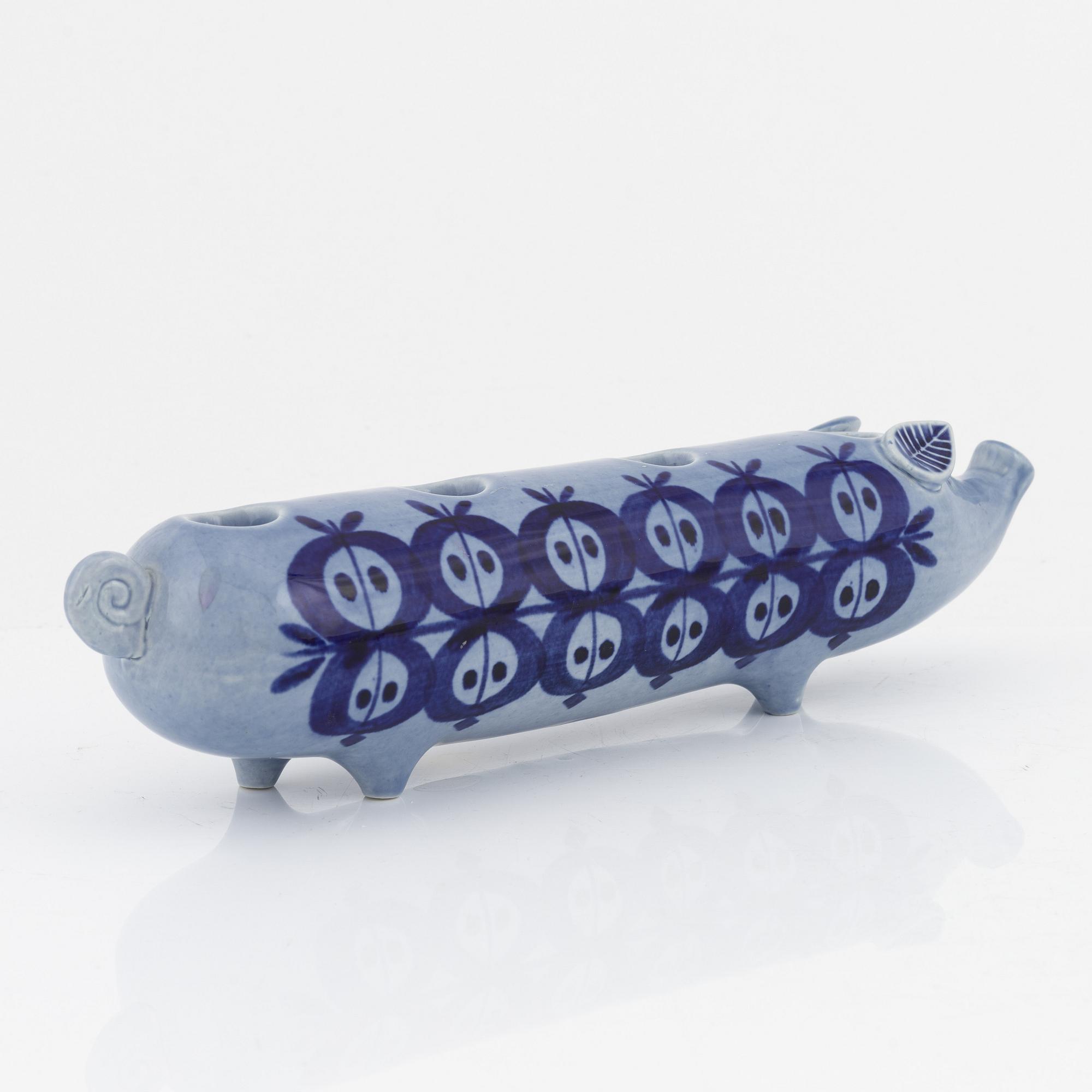 Lisa Larson, a stoneware candle holder from Gustavsberg.