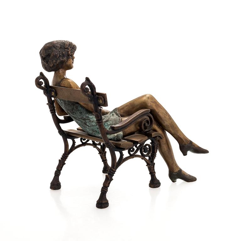 Lászlo Kutas, Sittande kvinna.