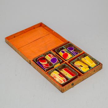 SKRIN, halmarbete, sengustavianskt, omkring 1800.