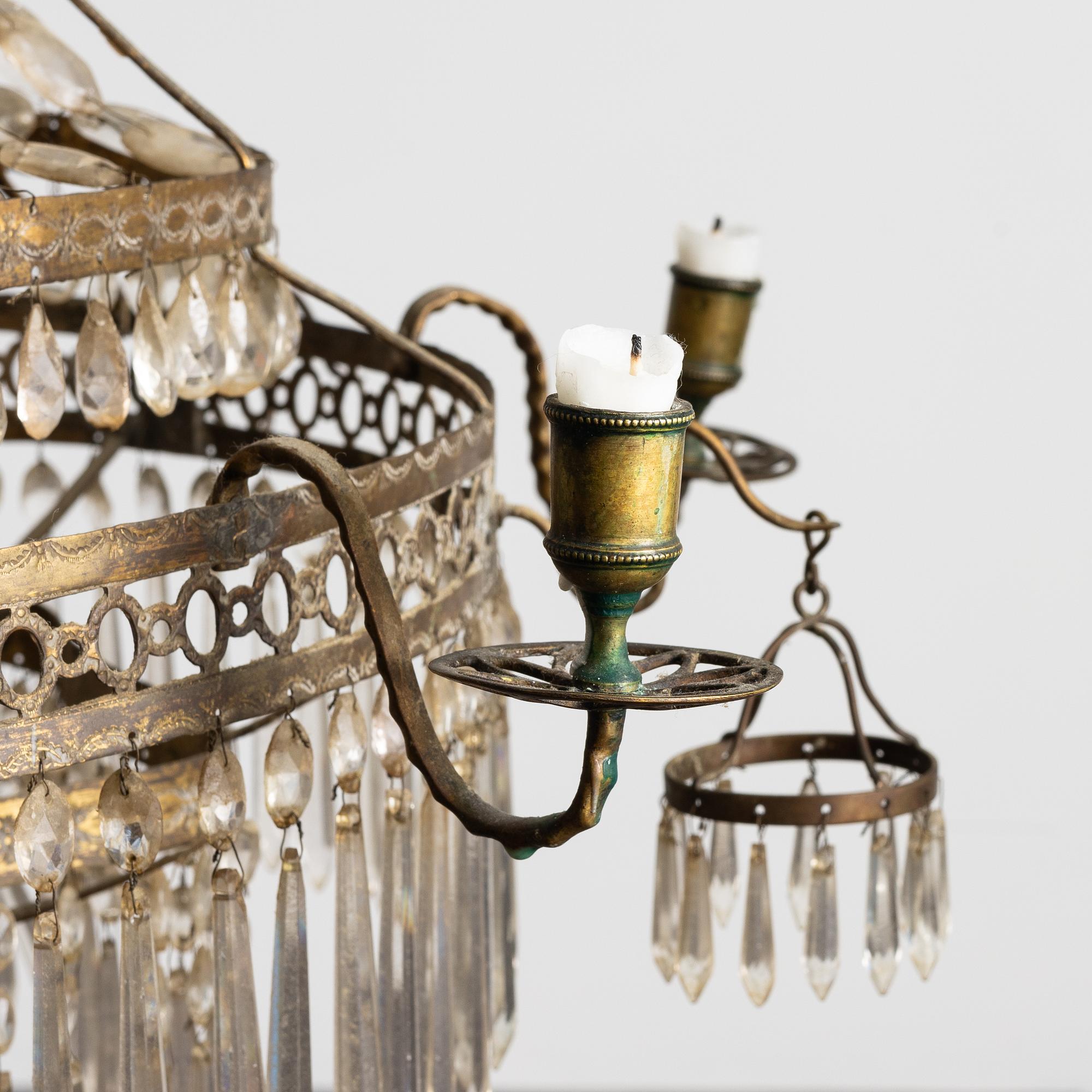 Chandelier, Germany, 19th century.