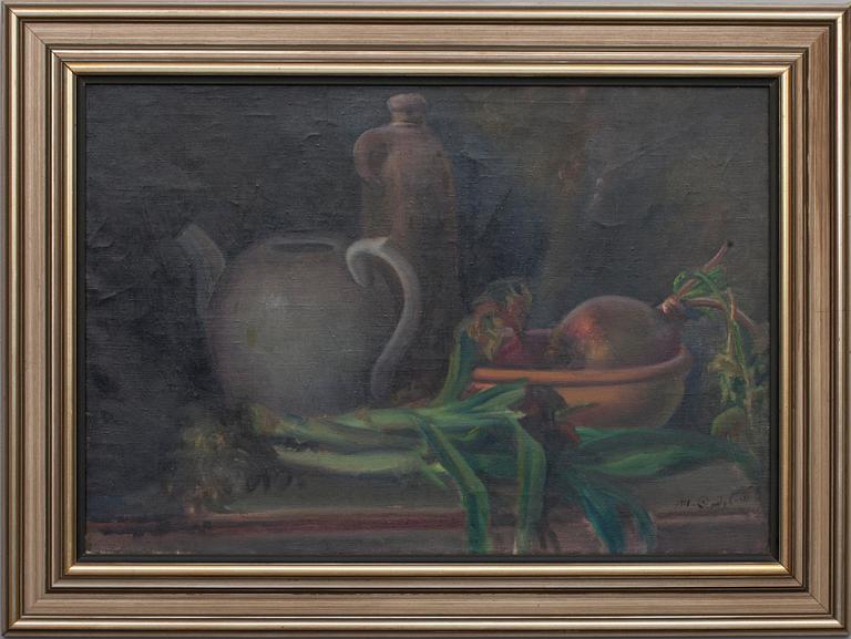 MIKKO CARLSTEDT, olja på duk, signerad.