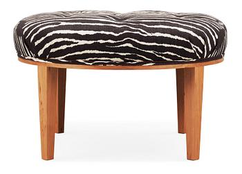 337. A Josef Frank mahogany stool, Svenskt Tenn, model 647.