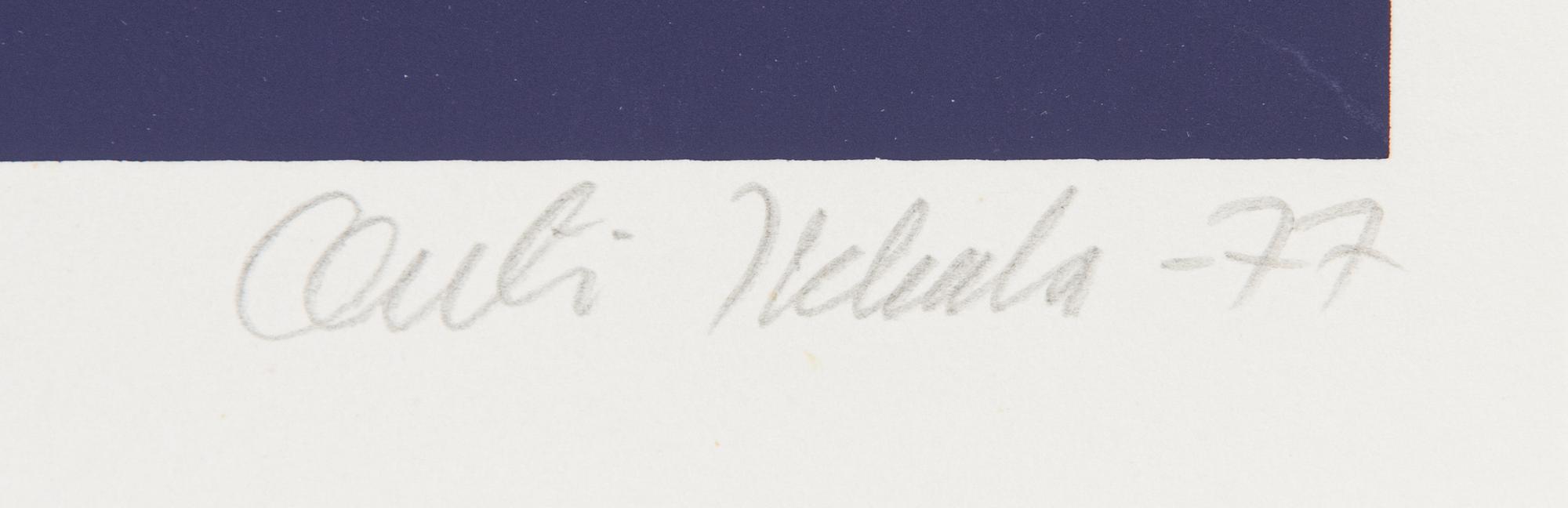 Portfolio with eleven serigraphs, signed and numbered 67/110, 1977.