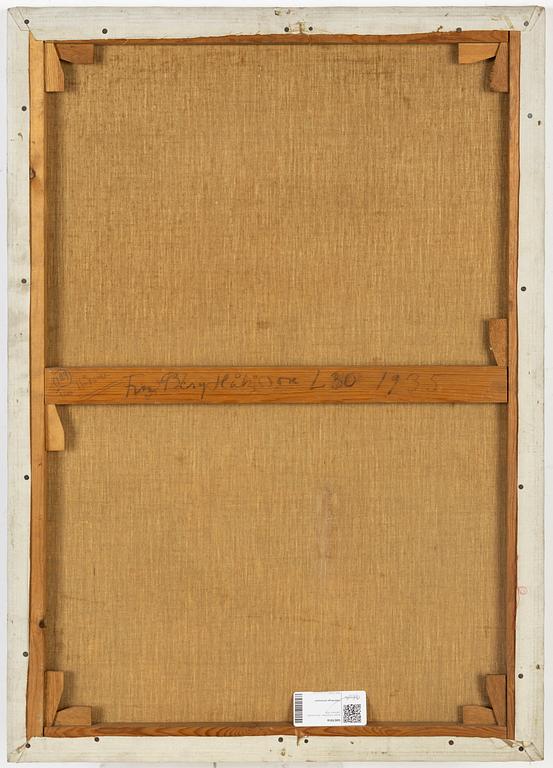 Birger Simonsson, olja på duk, signerad.