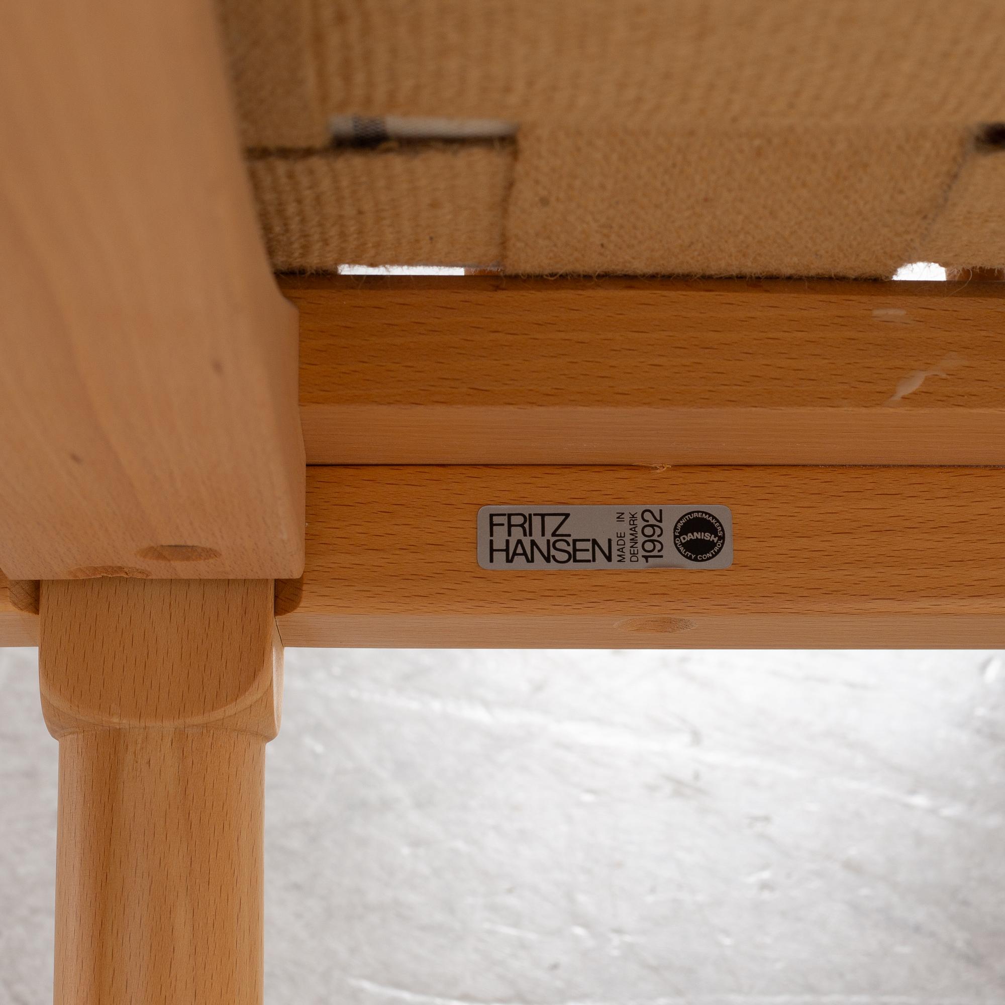 Børge Mogensen, a 'Tremme' sofa, Fritz Hansen, Denmark, 1992.