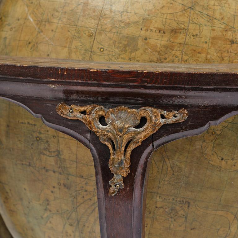 A celestial globe by A. Åkerman (manufacturer of globes in Uppsala 1759-78), 1766.