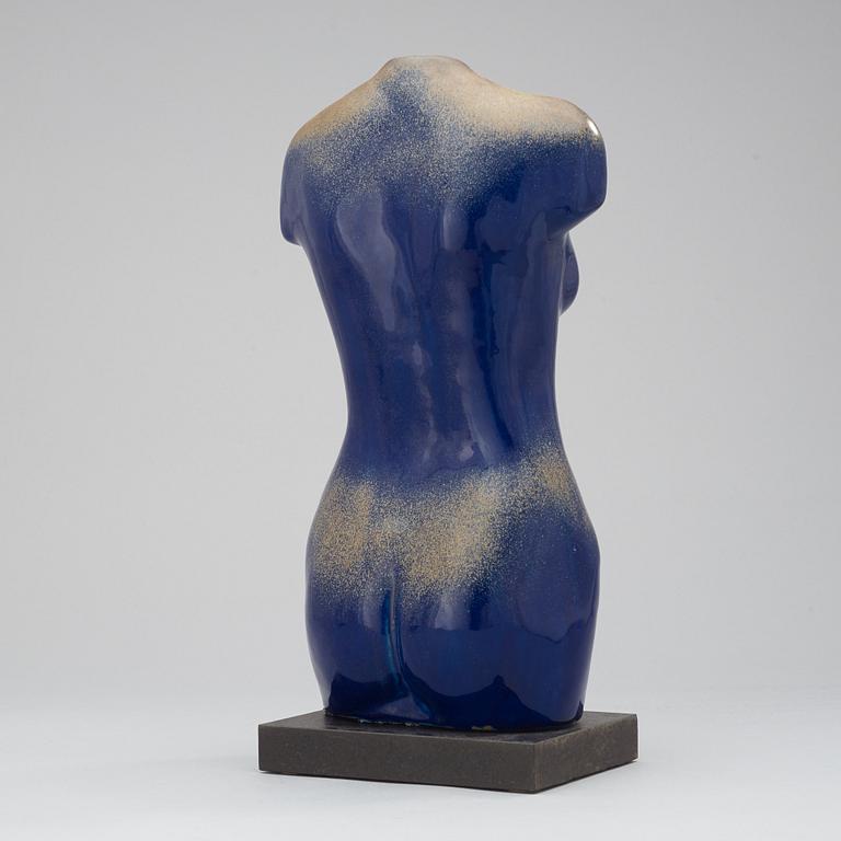 An Ulla & Gustav Kraitz stoneware torso, Fogdarp, Förslövsholm.