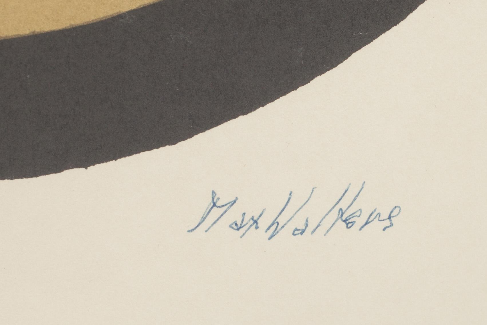 MAX WALTER SVANBERG, färglitografi, signerad och numrerad 126/150.