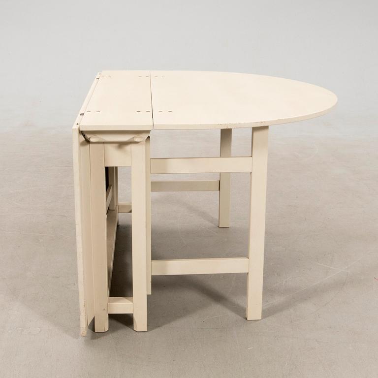 Drop-leaf table, "Bergslagen", from IKEA's 18th-century series, late 20th century.