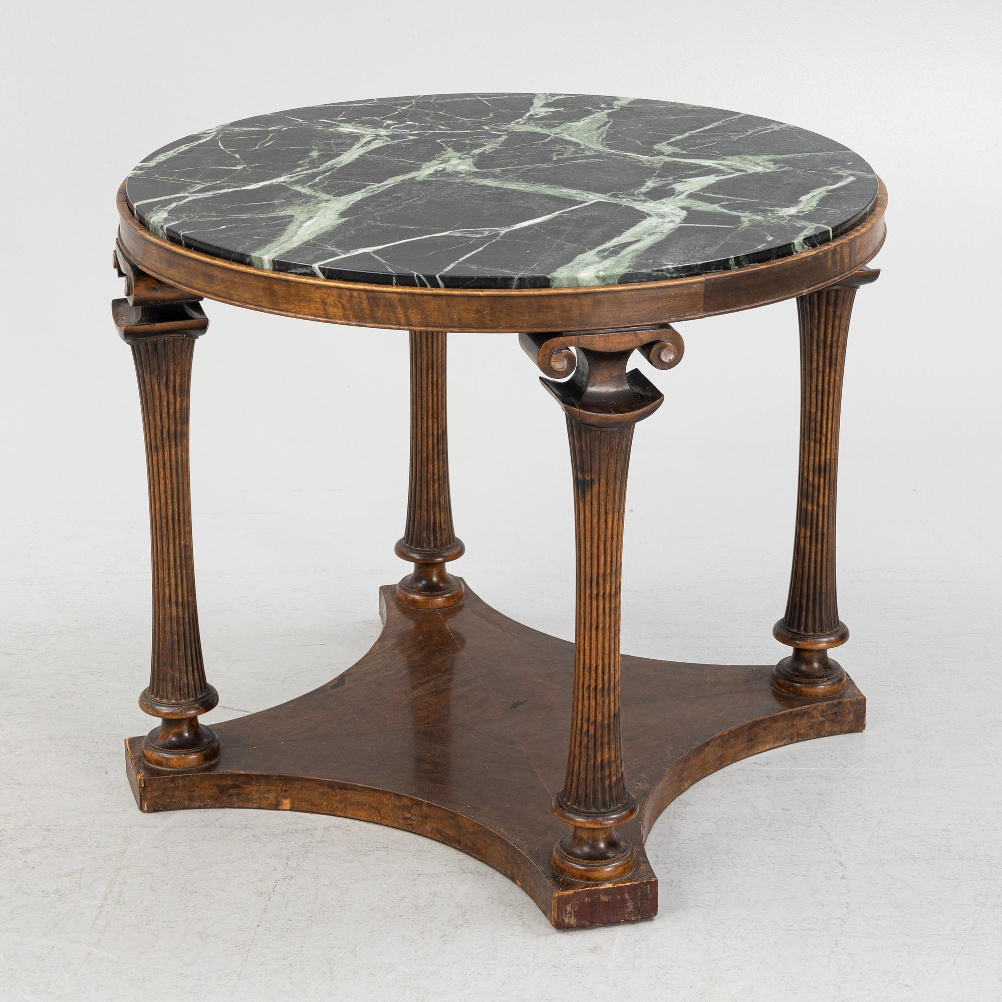 Soffbord, Swedish Grace, Carl Johansons möbleringsaffär, Stockholm, 1920-tal.