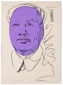 323. Andy Warhol, "Mao".