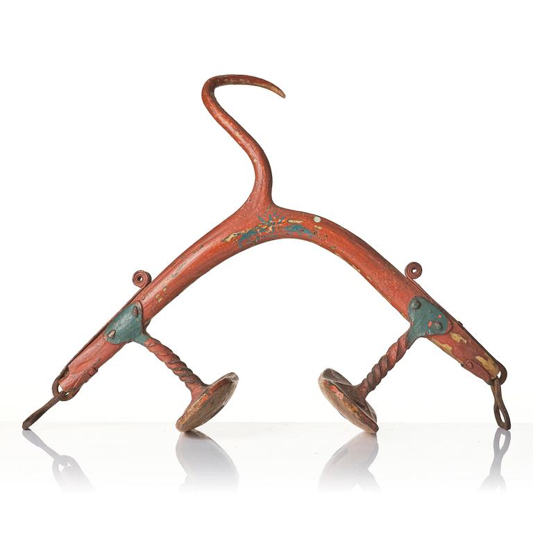 A Swedish part horse harness, 18th / 19th century.