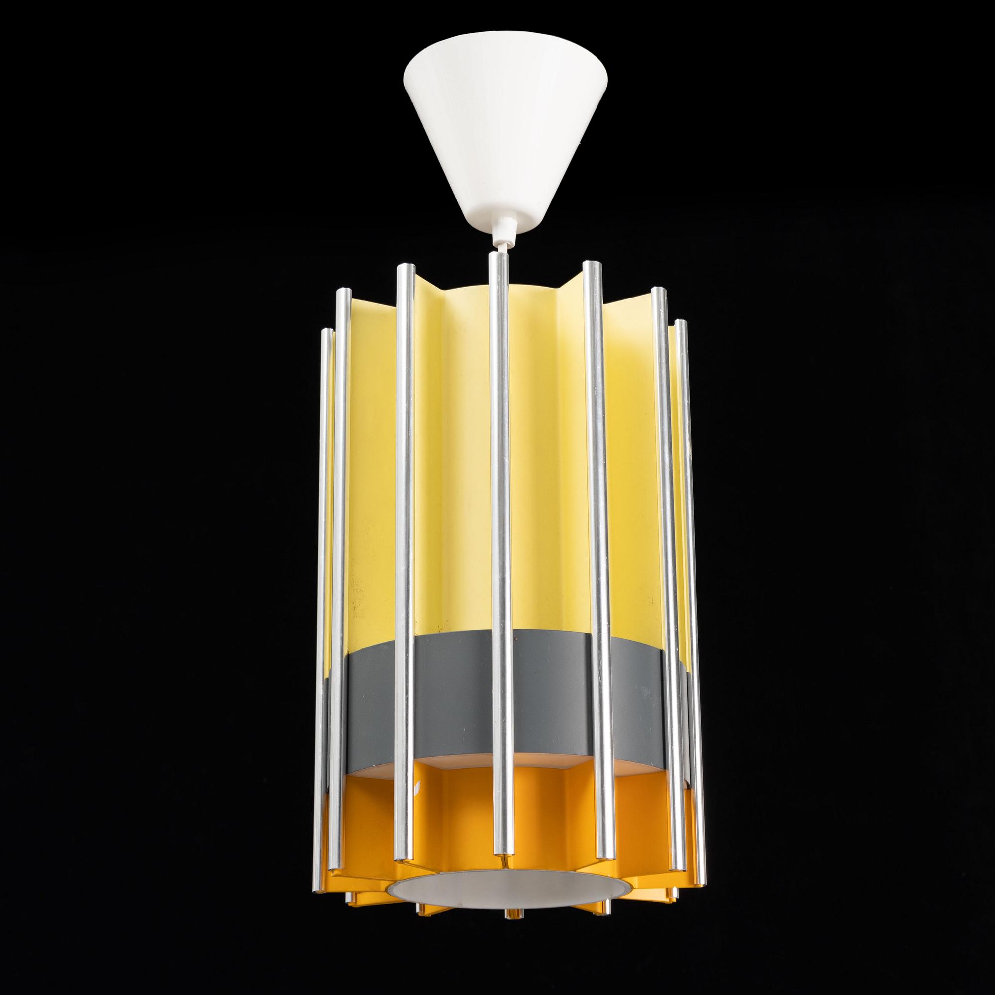 Bent Karlby, a 'Pantre' ceiling light, Lyfa, Denmark.