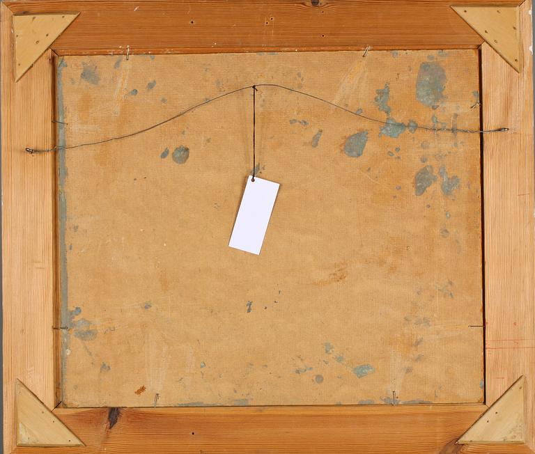 YNGVE BERG, olja på pannå, signerad och daterad -44.