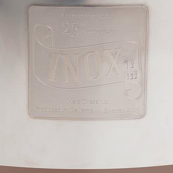 Mats Theselius, fåtölj "Inox", ed. 12/199, Källemo, efter 2015.