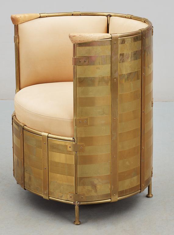 A Mats Theselius 'El Dorado' arm chair, by Källemo, Sweden,