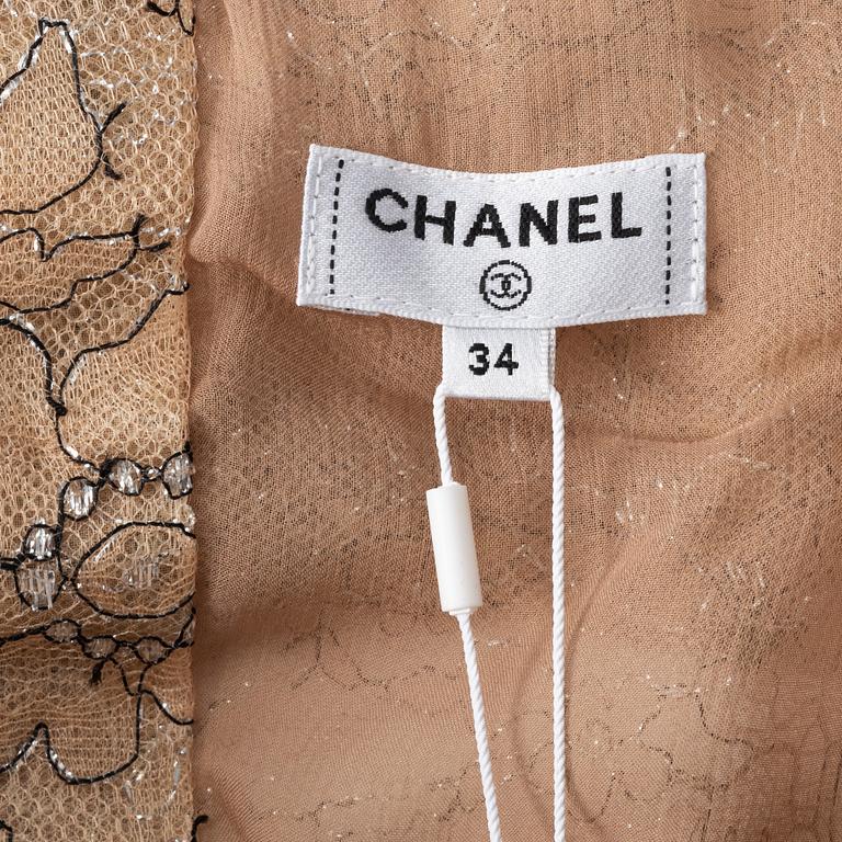 Chanel, klänning, fransk storlek 34.