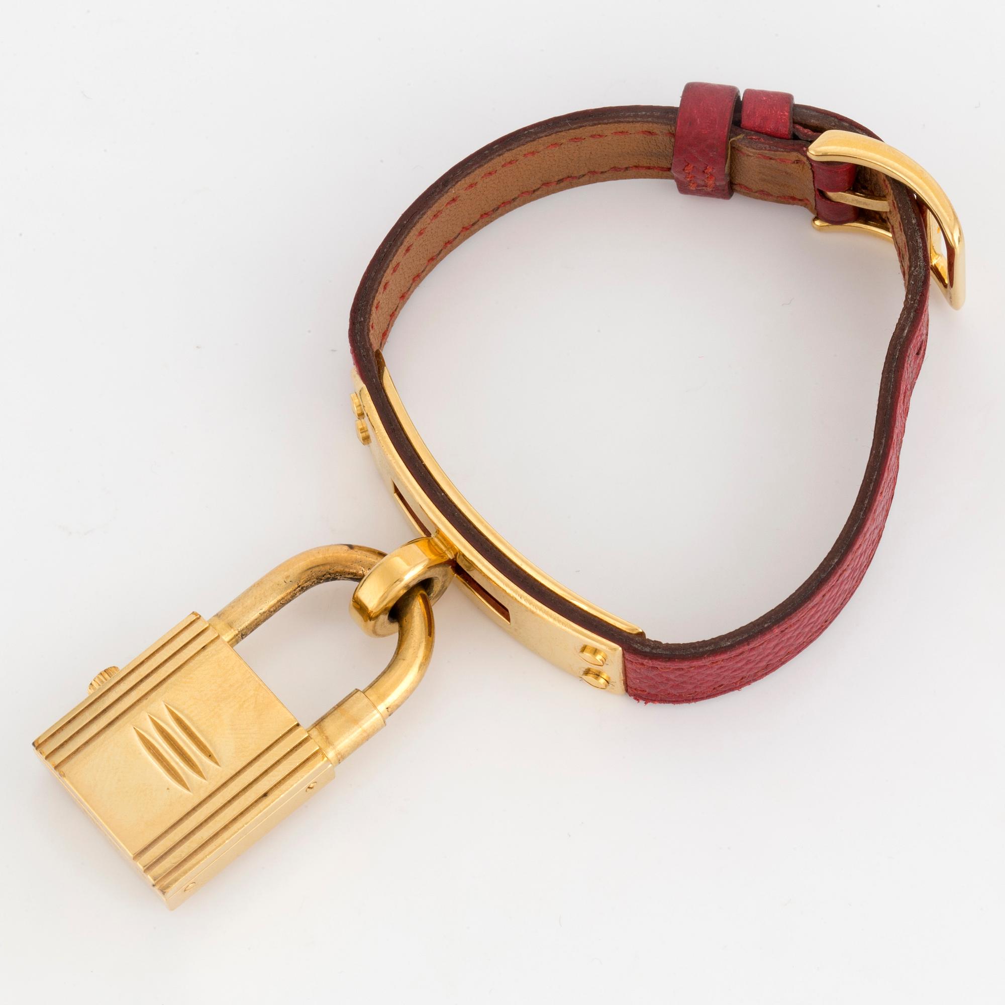 HERMÈS, watch, "Kelly Lock".