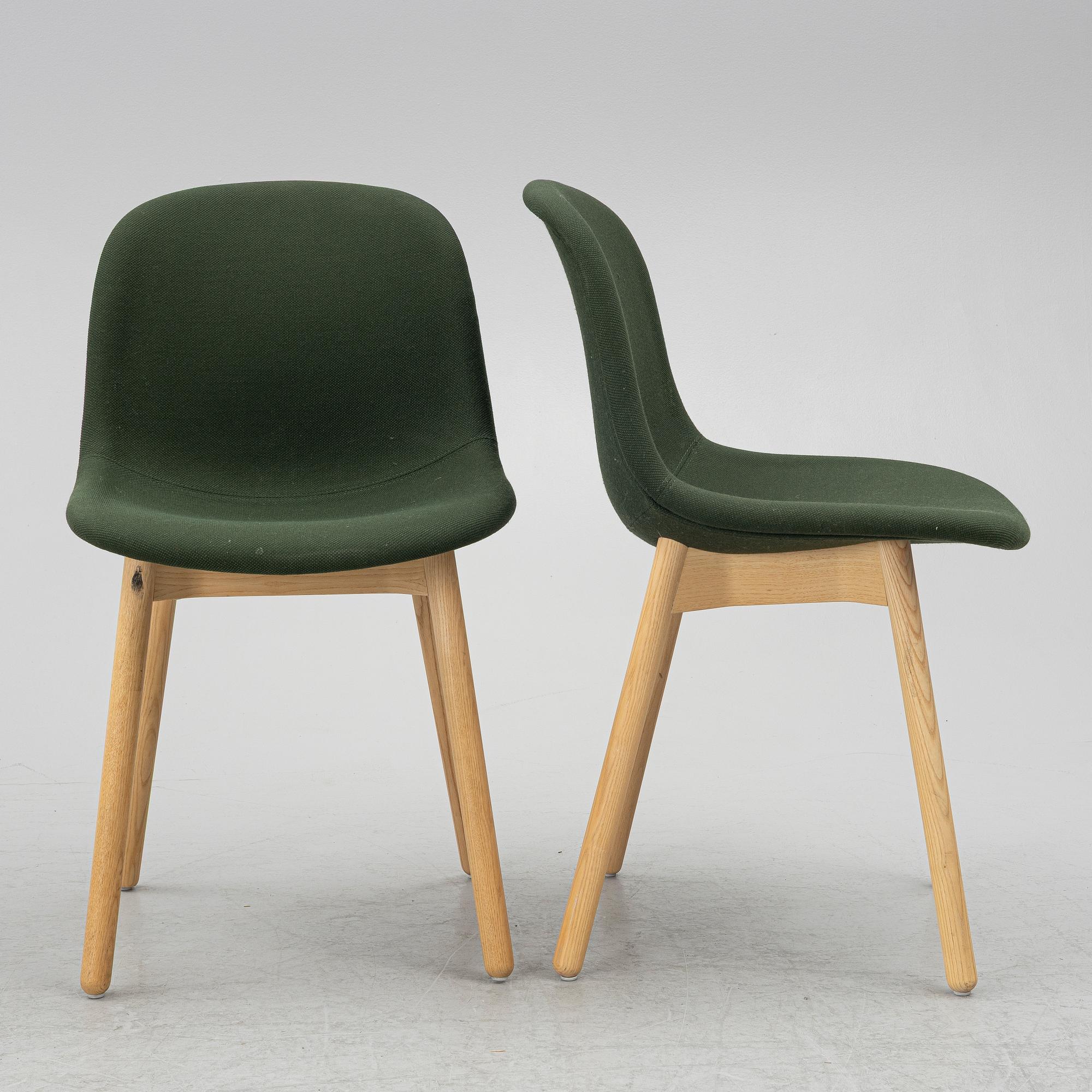 Sebastian Wrong, six 'Neu 13' chairs, Hay.