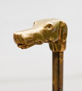 PARAPLYSTÄLL, mässing, 1900-talets första hälft.