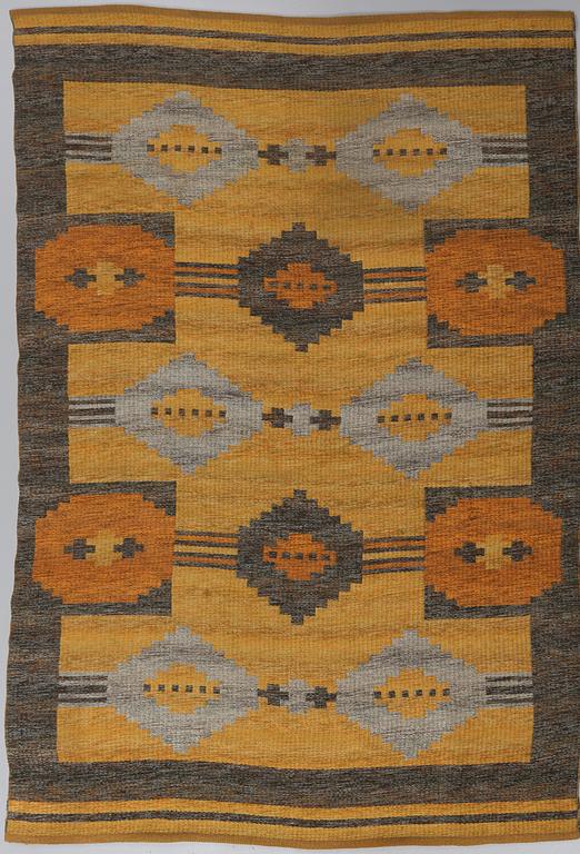 MATTA, dubbelväv, 236 x 156 cm, 1900-talets andra hälft.