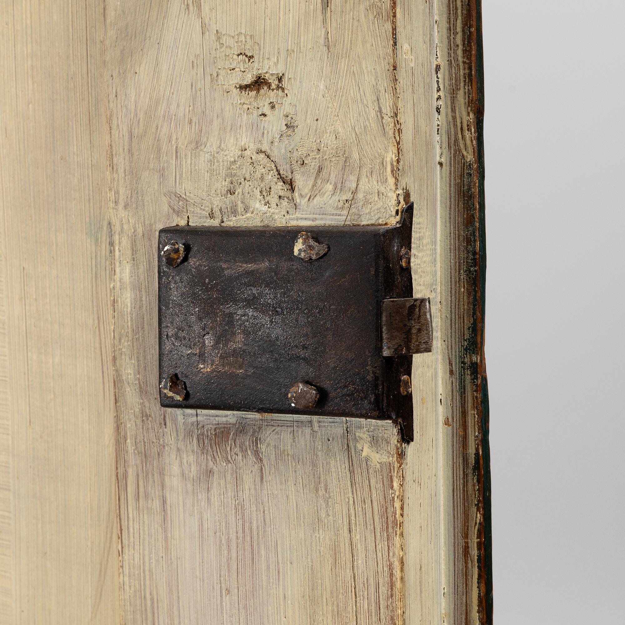 Cupboard, folk art, mid-19th century.