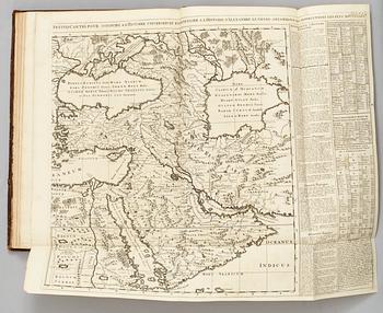26. BOK. ATLAS HISTORIQUE. Volume 4, kapitel 4-7. Amsterdam, Chez les Freres Châtelain Libraires, 1714.
