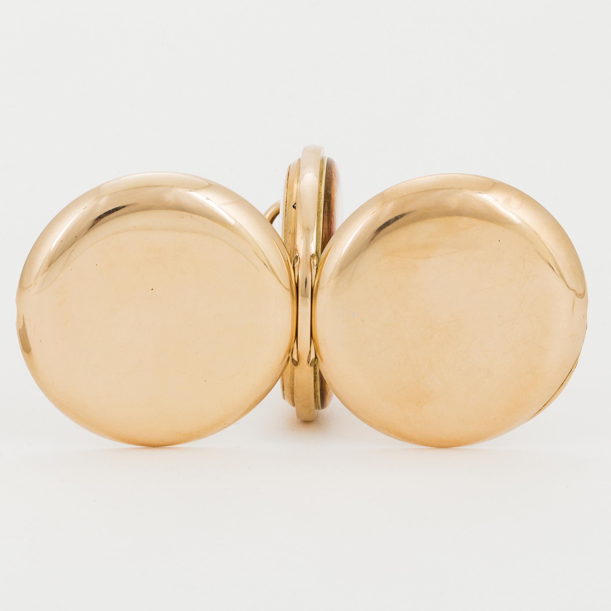 LONGINES, pocket watch, hunting case, 50,5 mm,