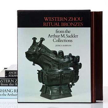 A set of five books about the Arthur M Sackler Collection.