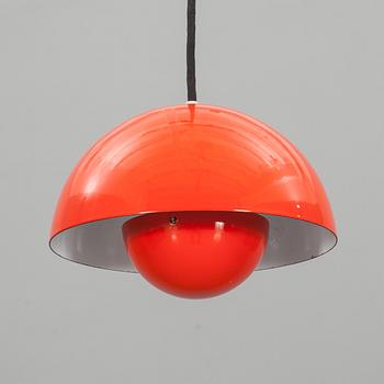 TAKLAMPA, "Flowerpot VP1 pendel", Verner Panton, Danmark, 1900-talets andra hälft.