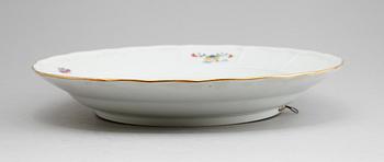 VÄGGFAT, porslin, Meissen, 1900-talets andra hälft. D 36.