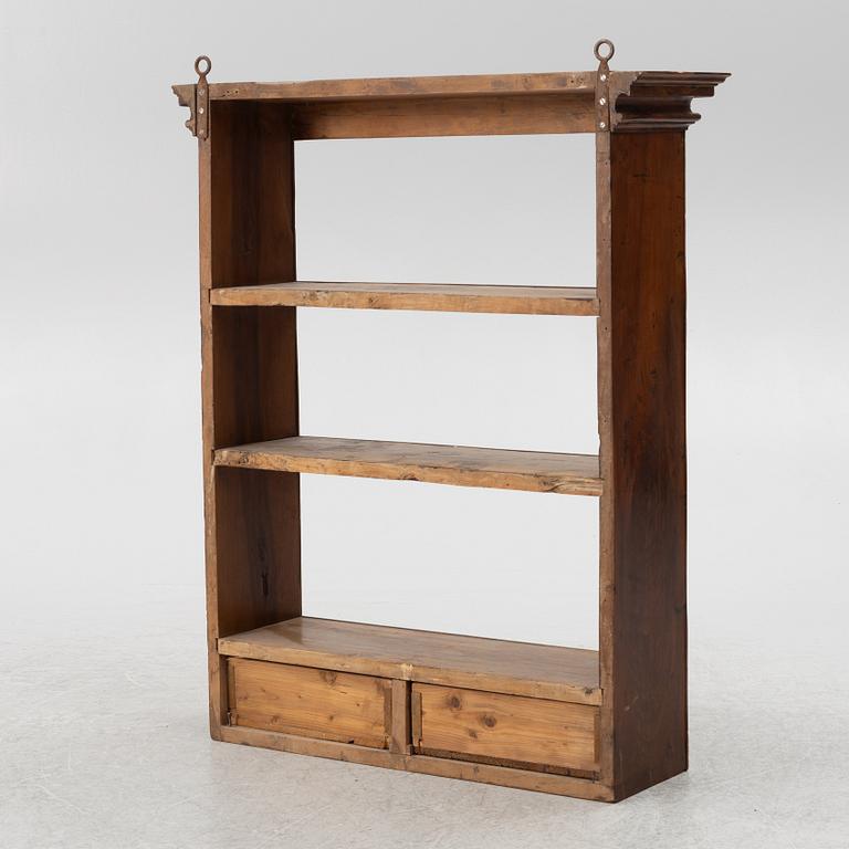 Wall shelf, early 20th century, Italy.