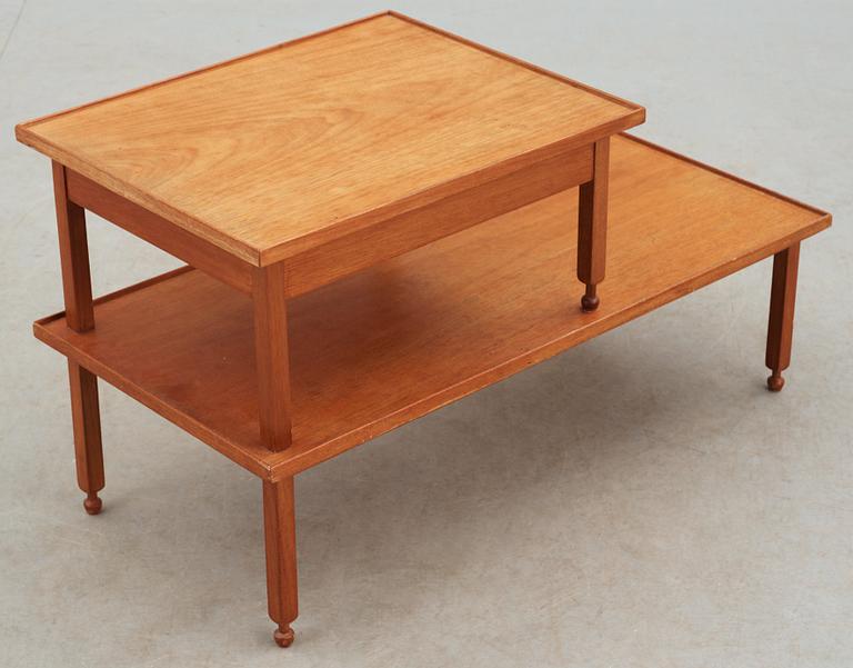 A Josef Frank mahogany table, Svenskt Tenn, model 1073.
