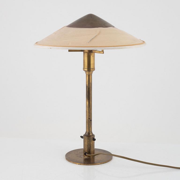 Niels Rasmussen Thykier, bordslampa, modell Kongelys T3, Fog & Mörup, 1940-tal.