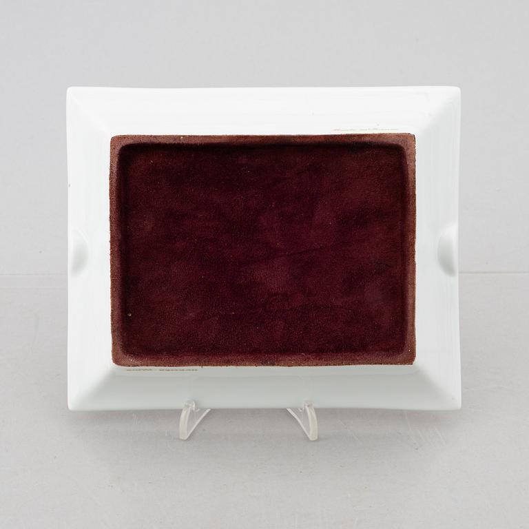 Hermès, ashtray, porcelain, France.