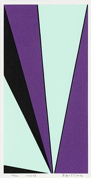 Olle Bærtling, silkscreen in color, signed and dated 1964-68, numbered 24/300.