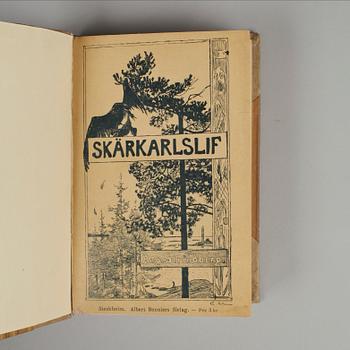 BOK, "Skärkarlslif" av August Strindberg, Stockholm 1888.