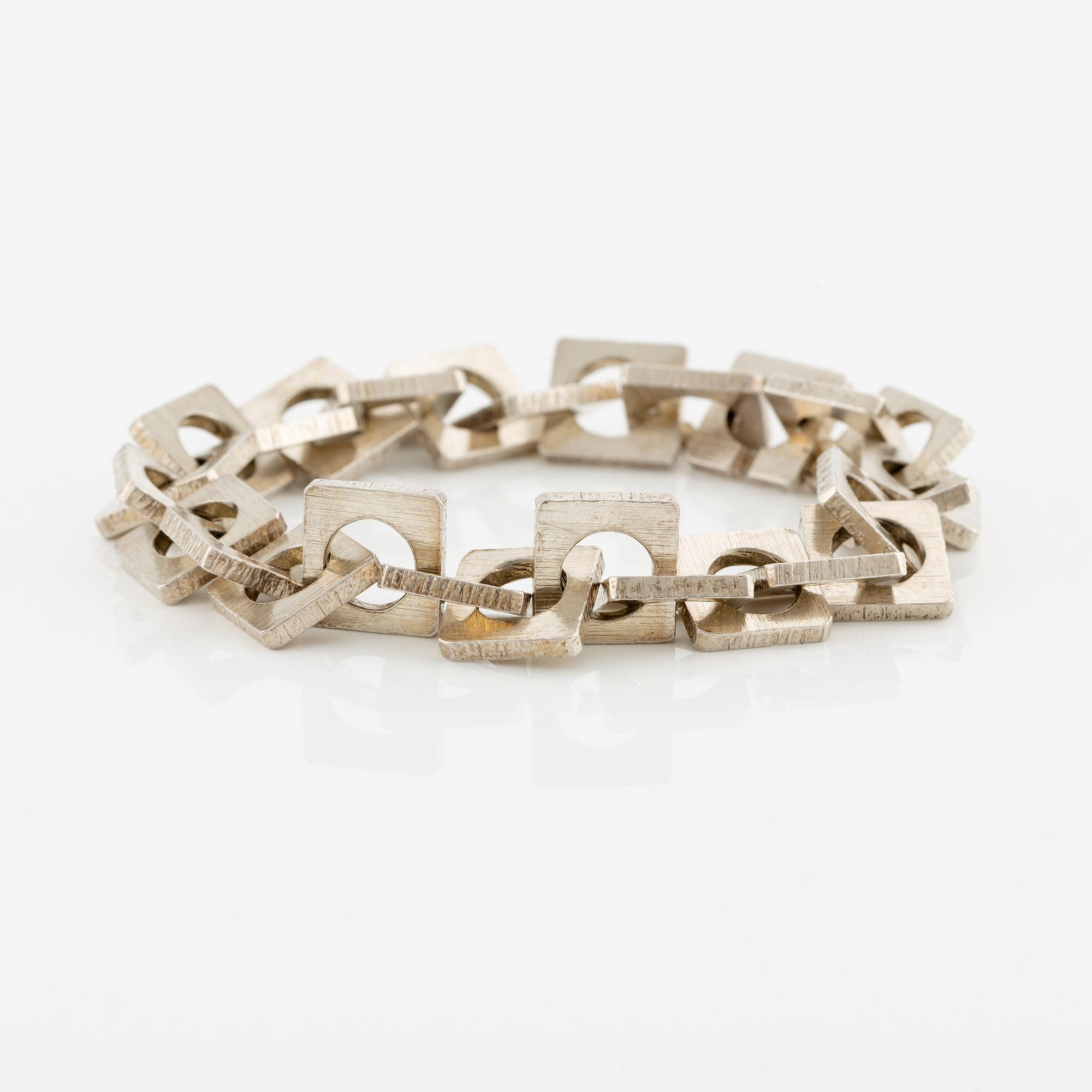 Rey Urban, bracelet, silver, for Åge Fausing, Denmark.